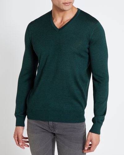 Merino Blend V-Neck Jumper